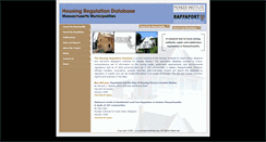 Desktop Screenshot of masshousingregulations.com